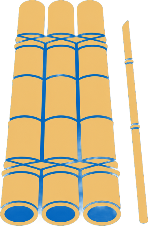 White River Bamboo Rafting