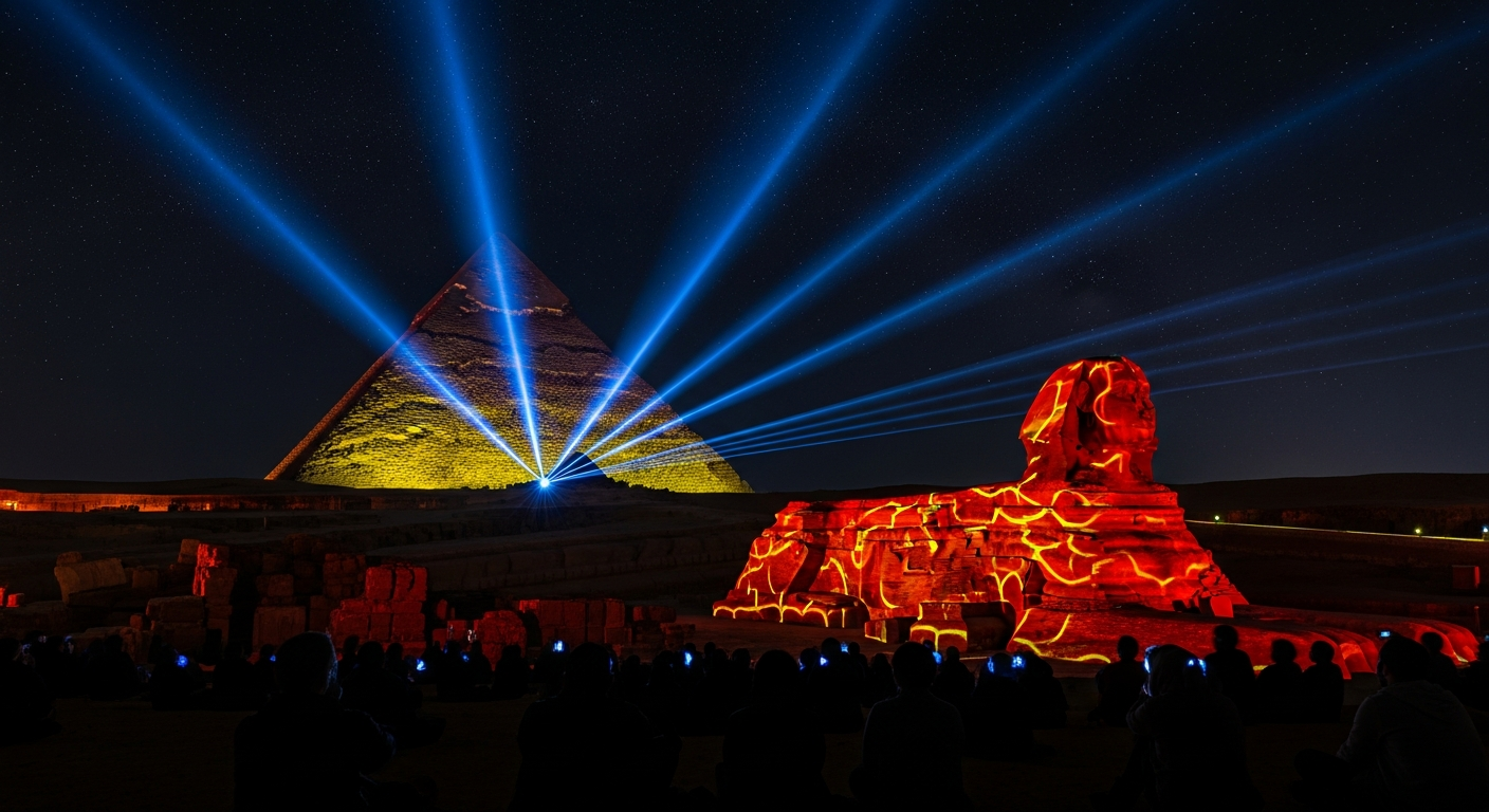 Giza Pyramids Sound and Light Show