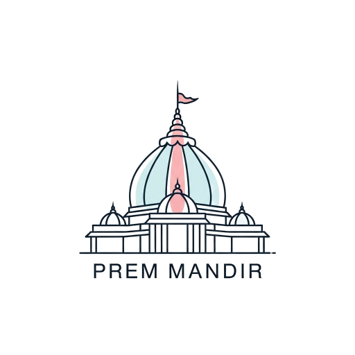 Prem Mandir, Vrindavan Logo