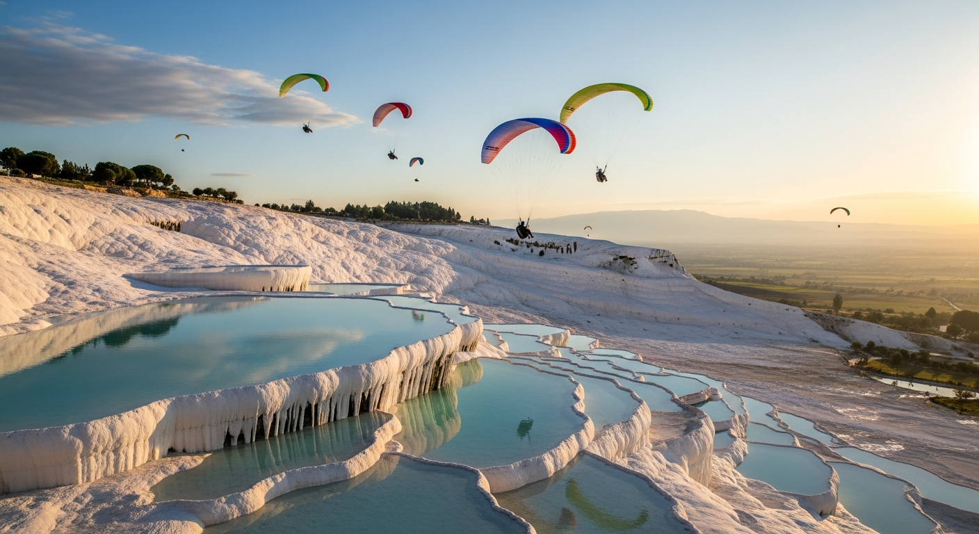 Pamukkale Paragliding Experiences