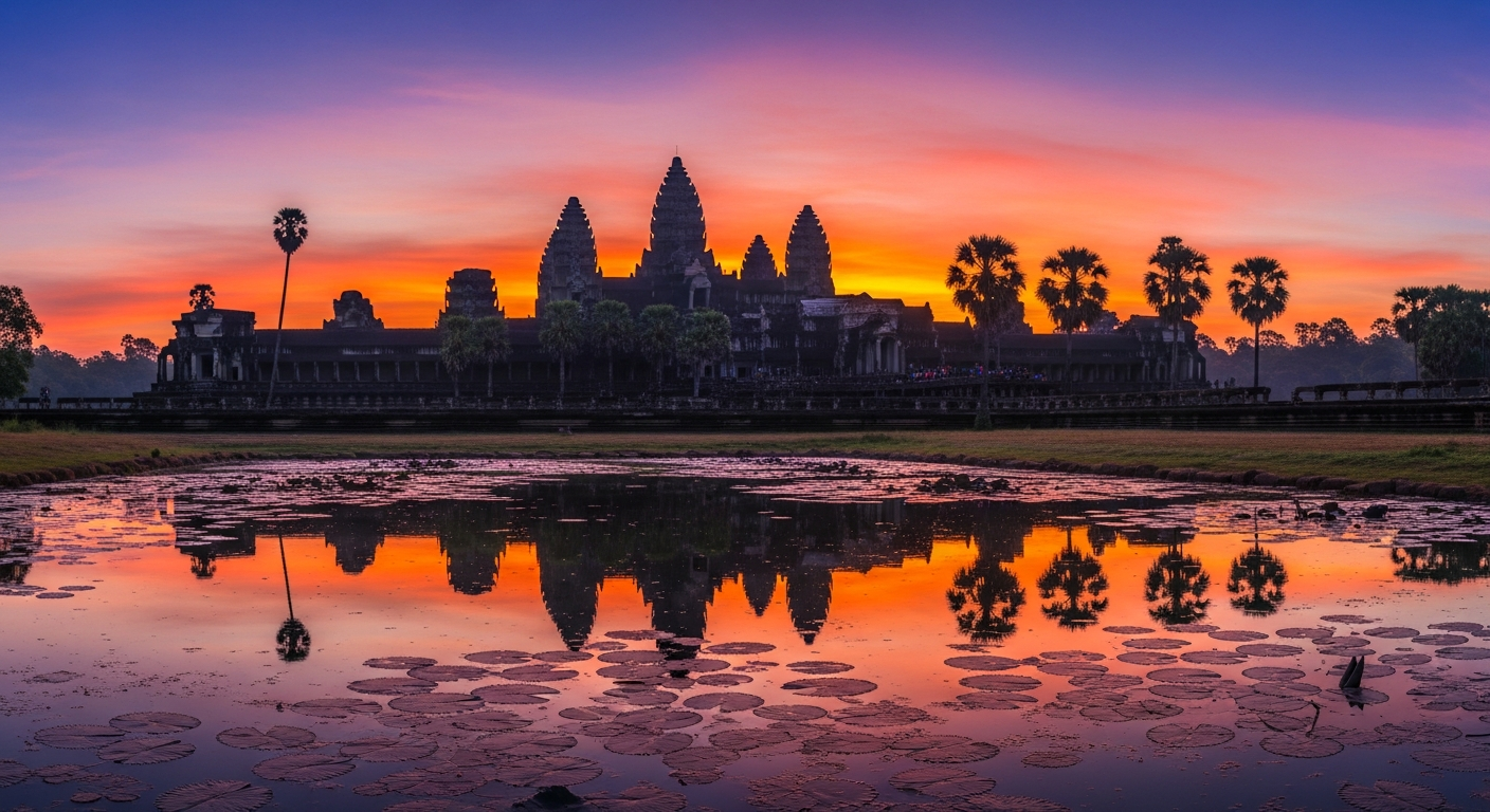 Angkor Wat + Tonle Sap Floating Village Combo Tours