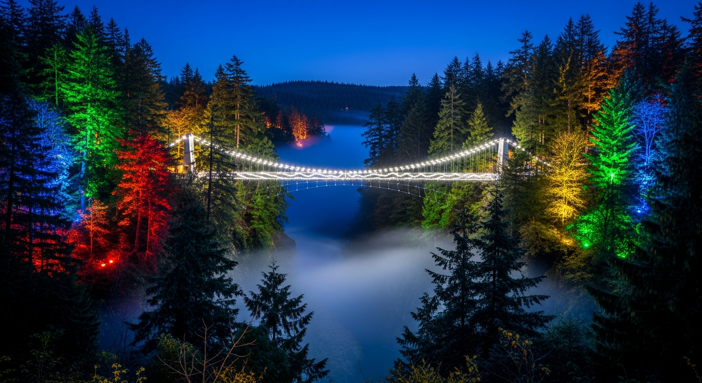 Capilano Suspension Bridge Canyon Lights Tickets