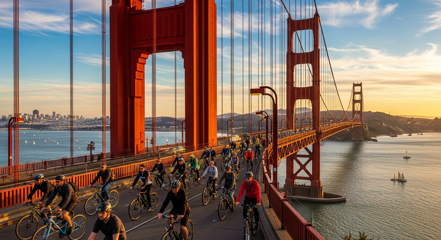 Golden Gate Bridge Bike Tours & Rentals