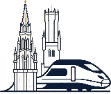 Brussels And Bruges Day Trip From Paris Logo
