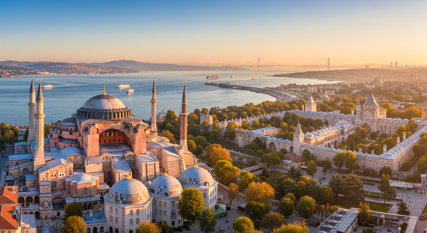 Istanbul Old City Combo: Topkapi, Hagia Sophia & Basilica Cistern