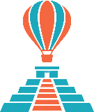 Mexico City Hot Air Balloon Logo