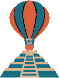 Teotihuacan Hot Air Balloon Logo