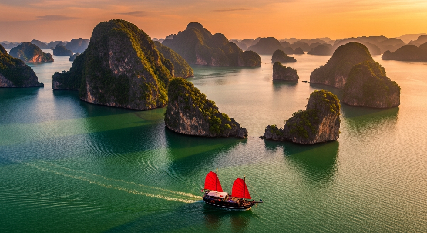 Croisières de luxe au coucher du soleil et dîners-tours