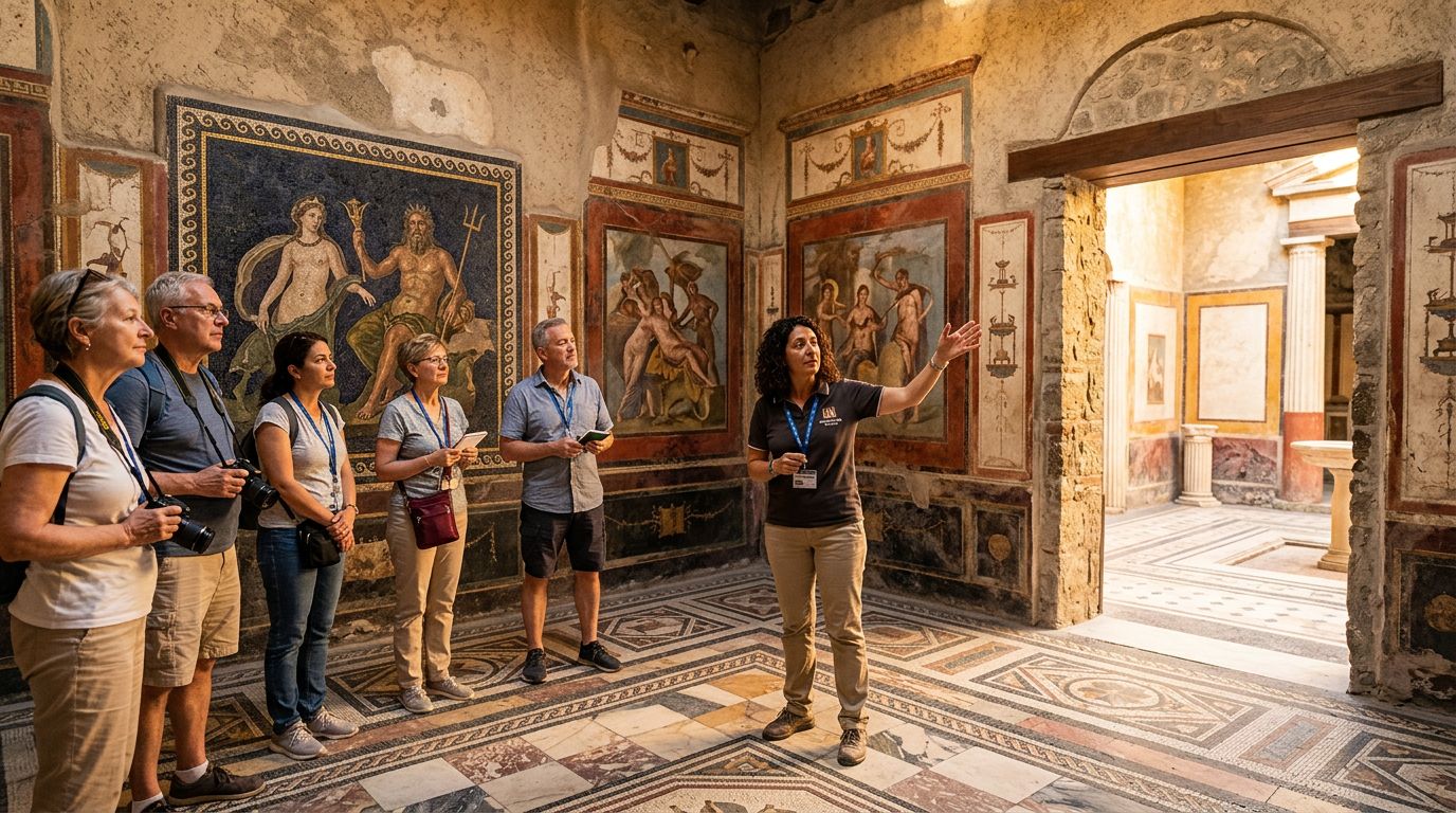 Herculaneum Archaeologist Guided Tour