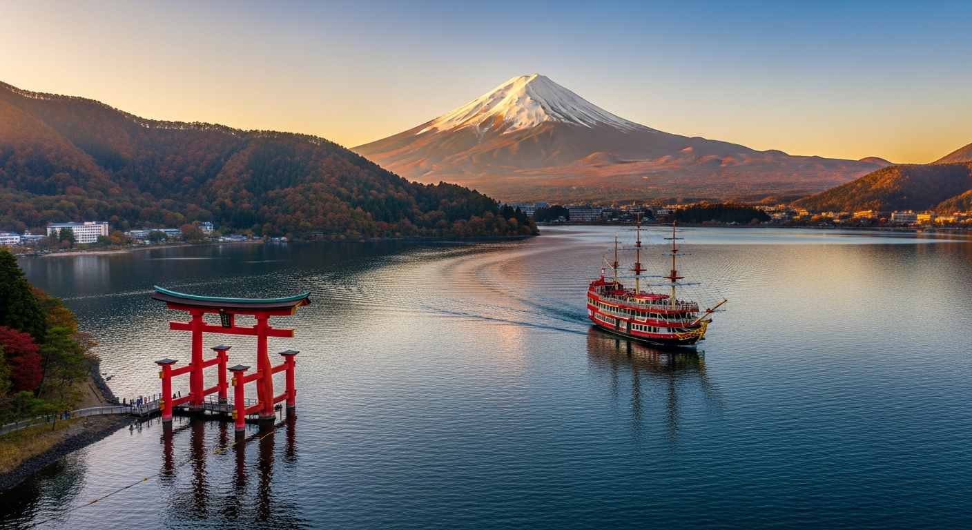 Crociera sulla nave pirata del Lago Ashi