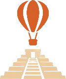 Hot Air Balloon In Mexico City Logo
