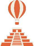 Hot Air Balloon Ride Mexico City Logo