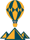 Hot Air Balloon Luxor Logo