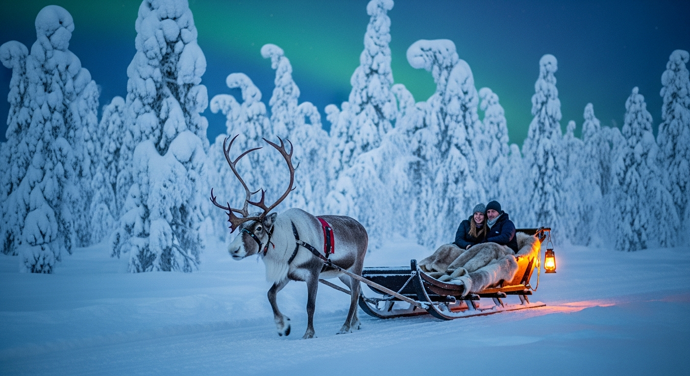 Reindeer Farm Visits & Sleigh Rides