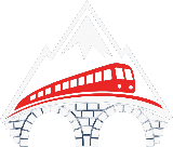 Milan To Swiss Alps Train Logo