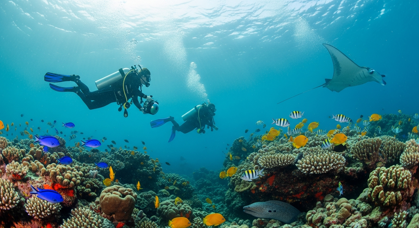 Scuba Diving & Shark Diving