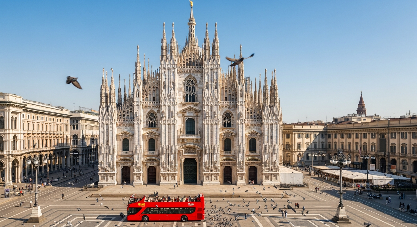 Milan Hop-On Hop-Off Bus Tours
