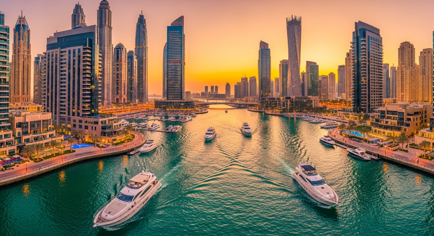 Dubai Marina Yacht Tours & Rentals
