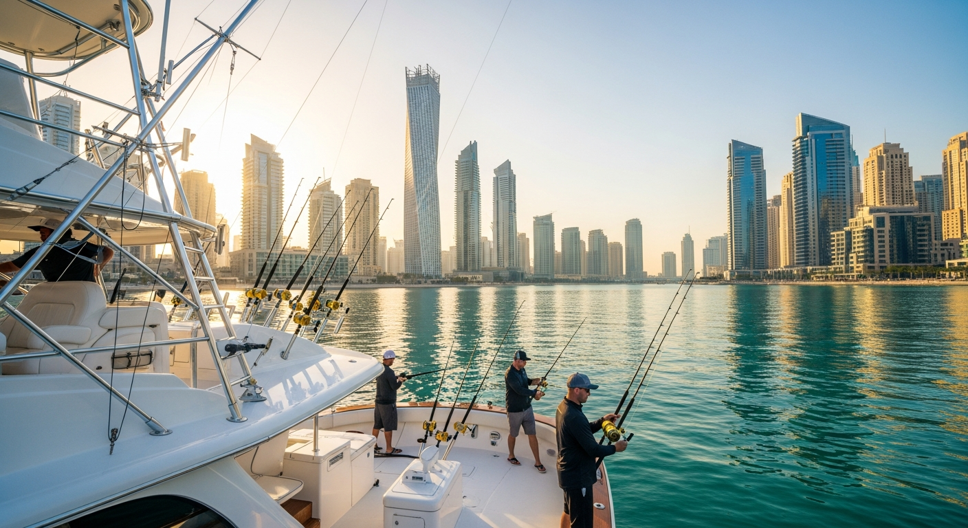 Dubai Marina Fishing Trips