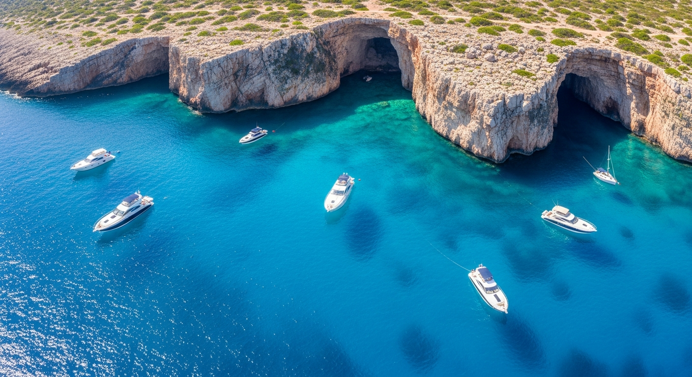 Blue Cave & Hvar Boat Tours from Split