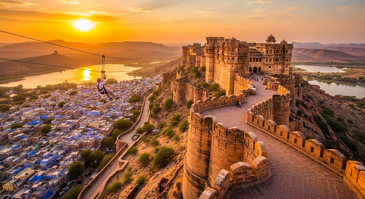 Jodhpur Zipline (Flying Fox) Tickets