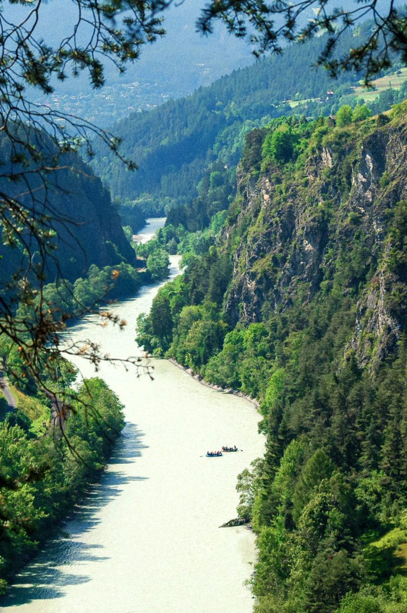 Imster Schlucht Rafting Through Alpine Gorges