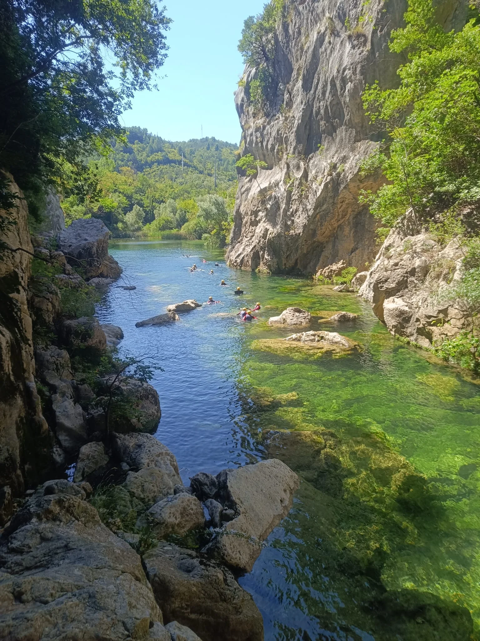 Canyoning Cetina River Adventure Experience