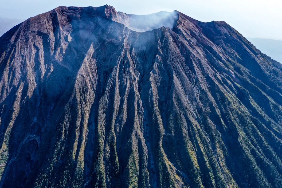 Volcanic Crater Rim