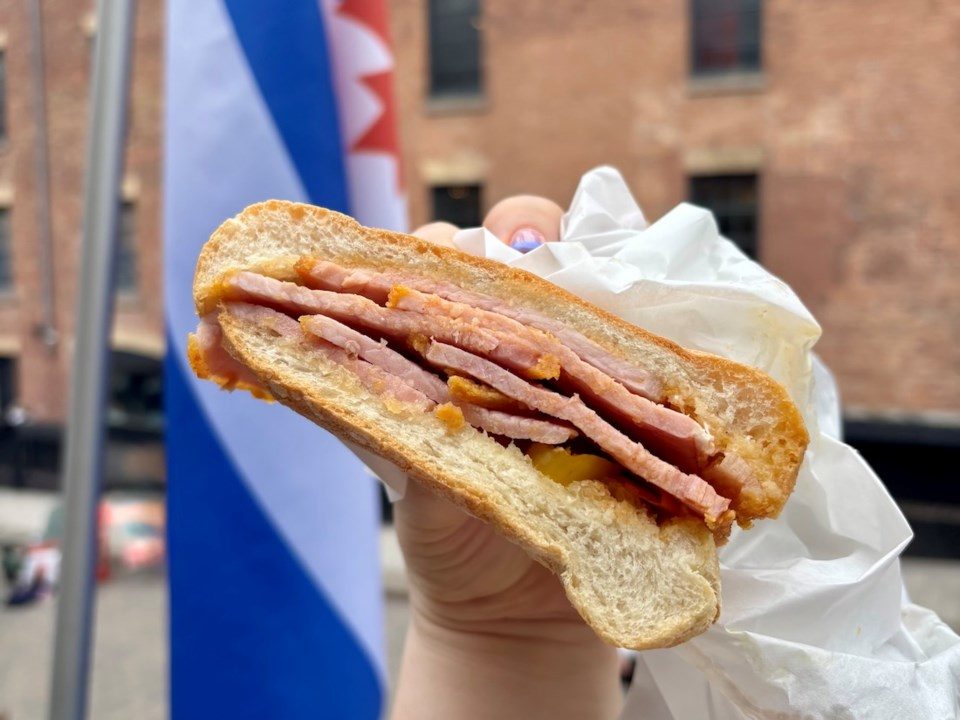 Peameal Bacon Sandwich Stall