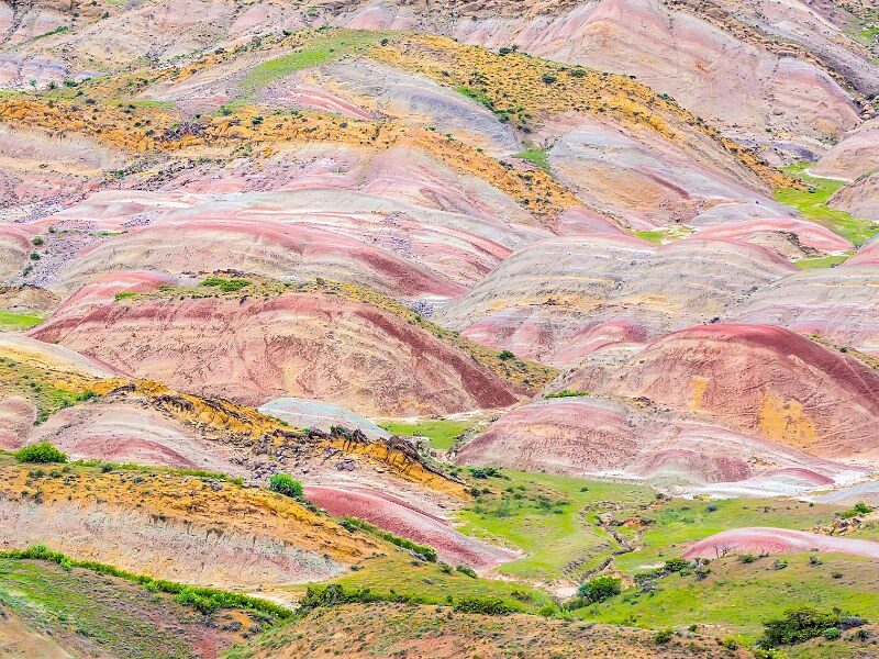 Rainbow Mountains