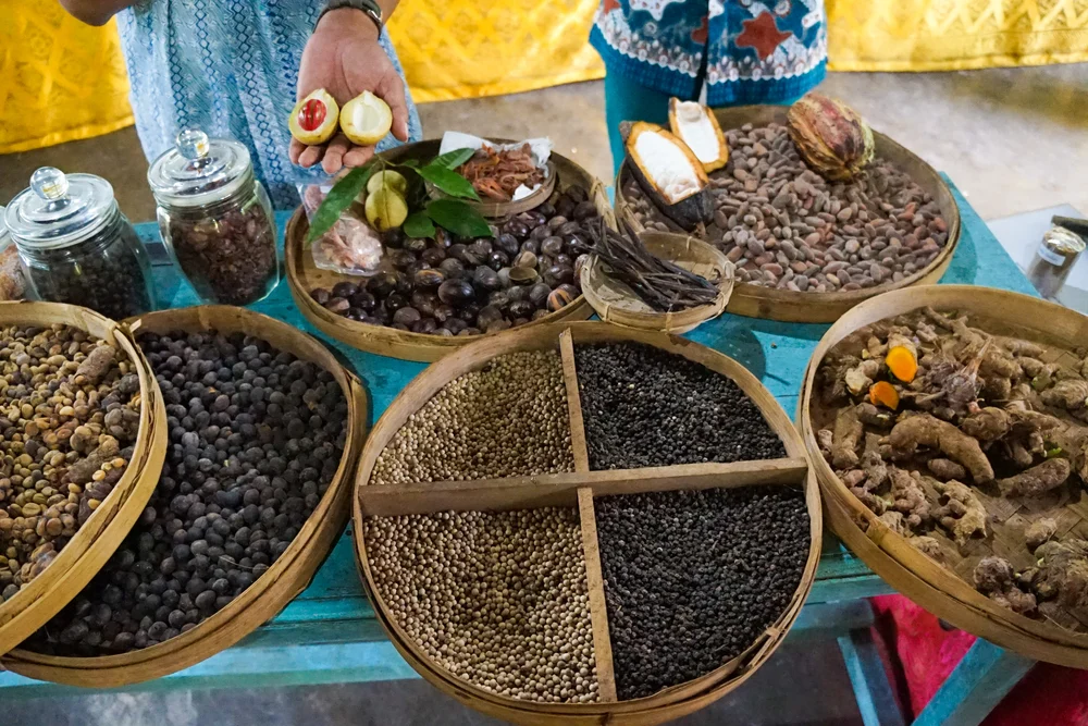 Spice Preparation Area
