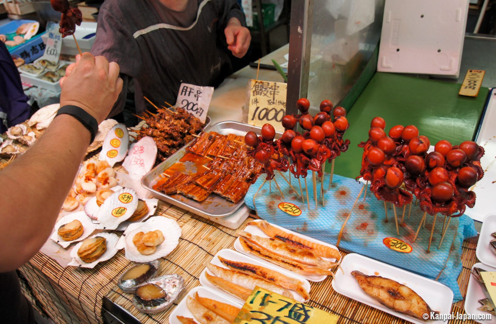 Seafood Grill Stalls
