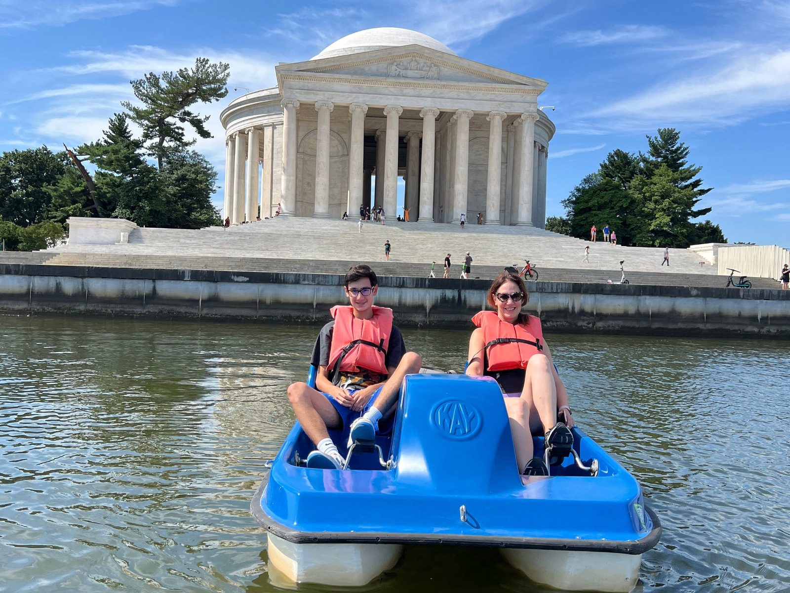 Your experience at Tidal Basin Paddle Boats