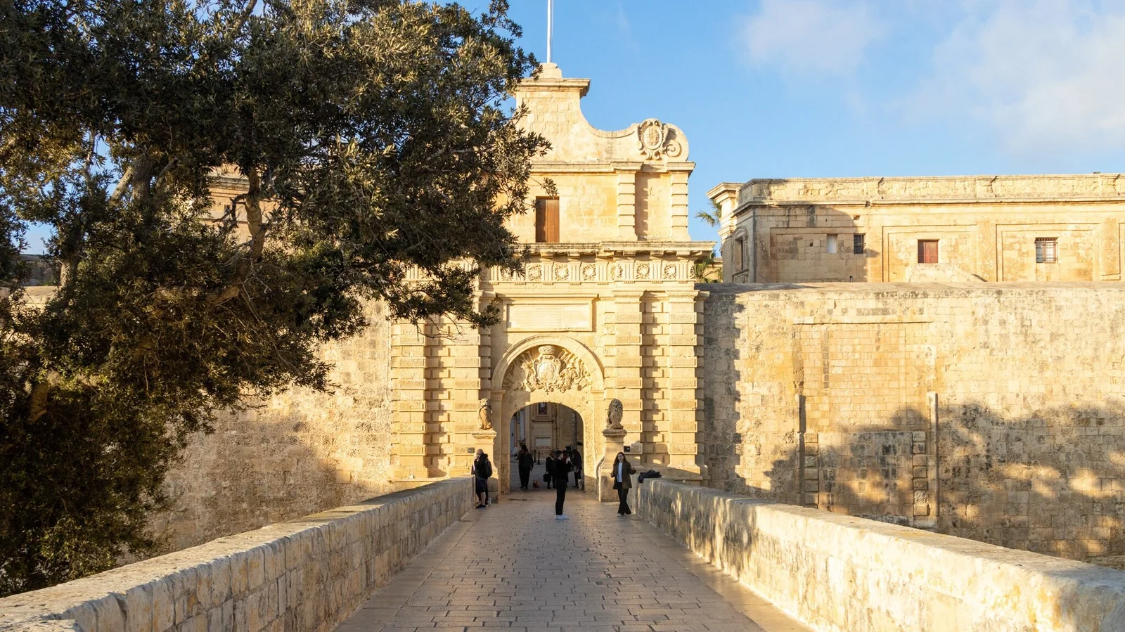 Arrival at Main Gate