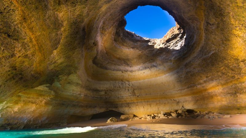 Hidden Sea Caves
