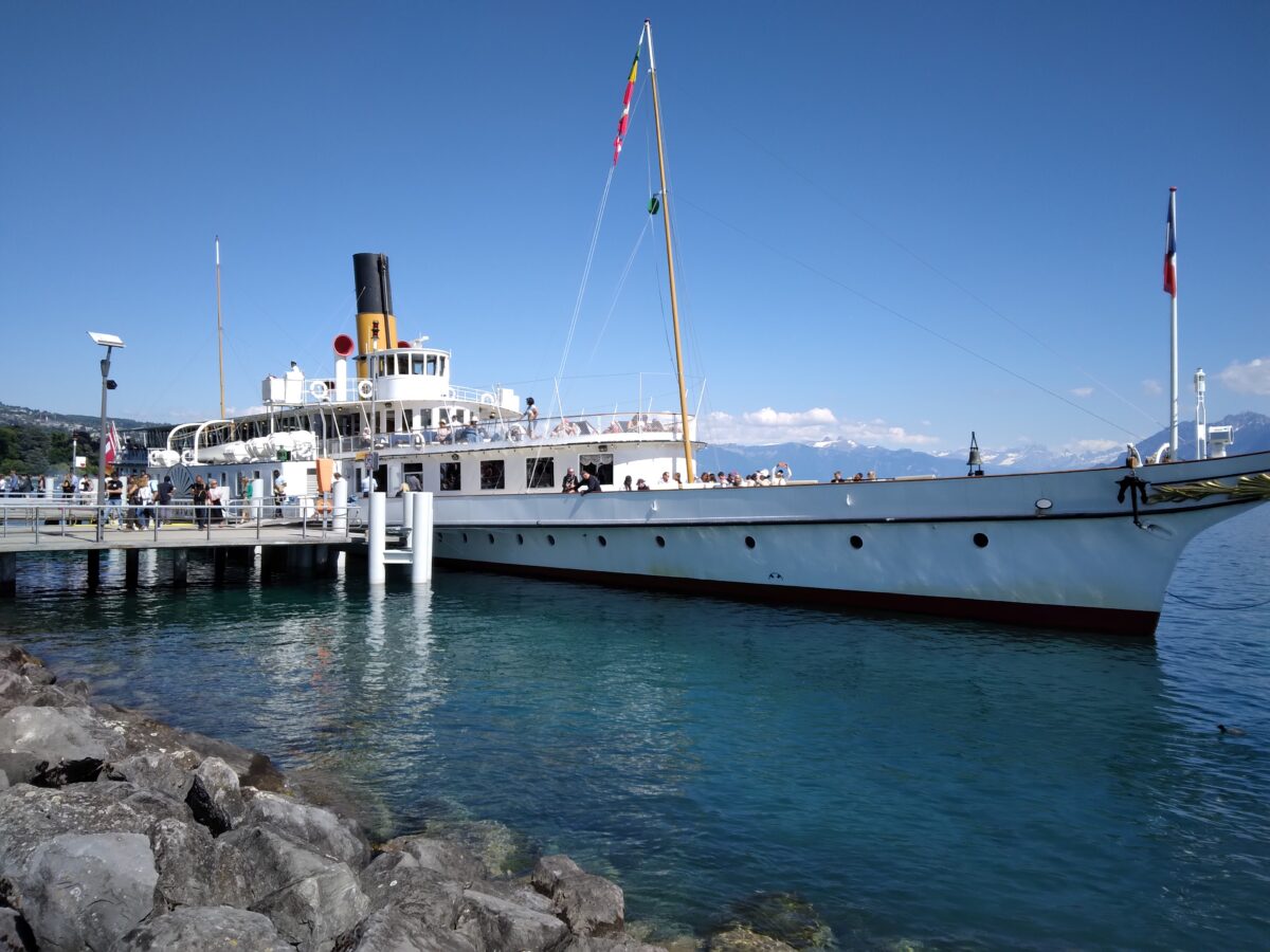 Lausanne Boat Tour on Lake Geneva