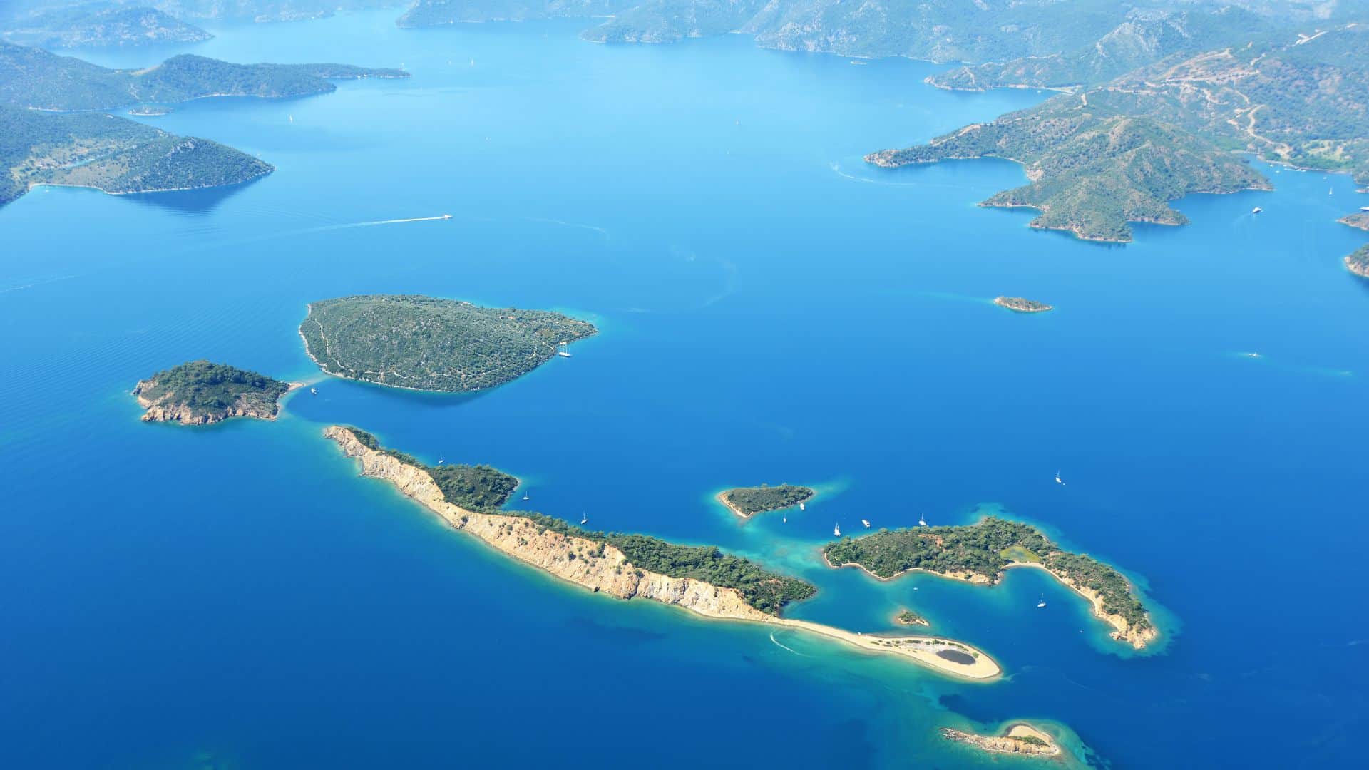 Fethiye 12 Islands Boat Trip Overview