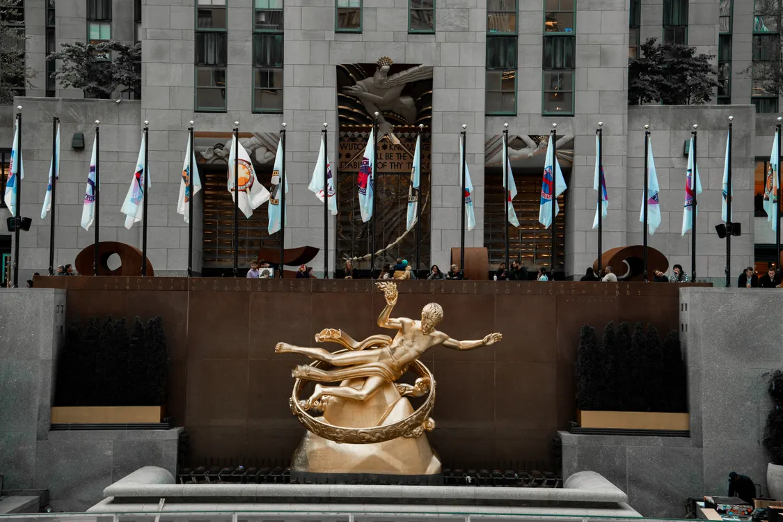 Prometheus Statue