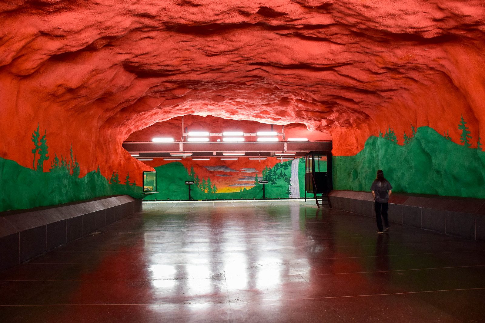 Stop at Solna Centrum