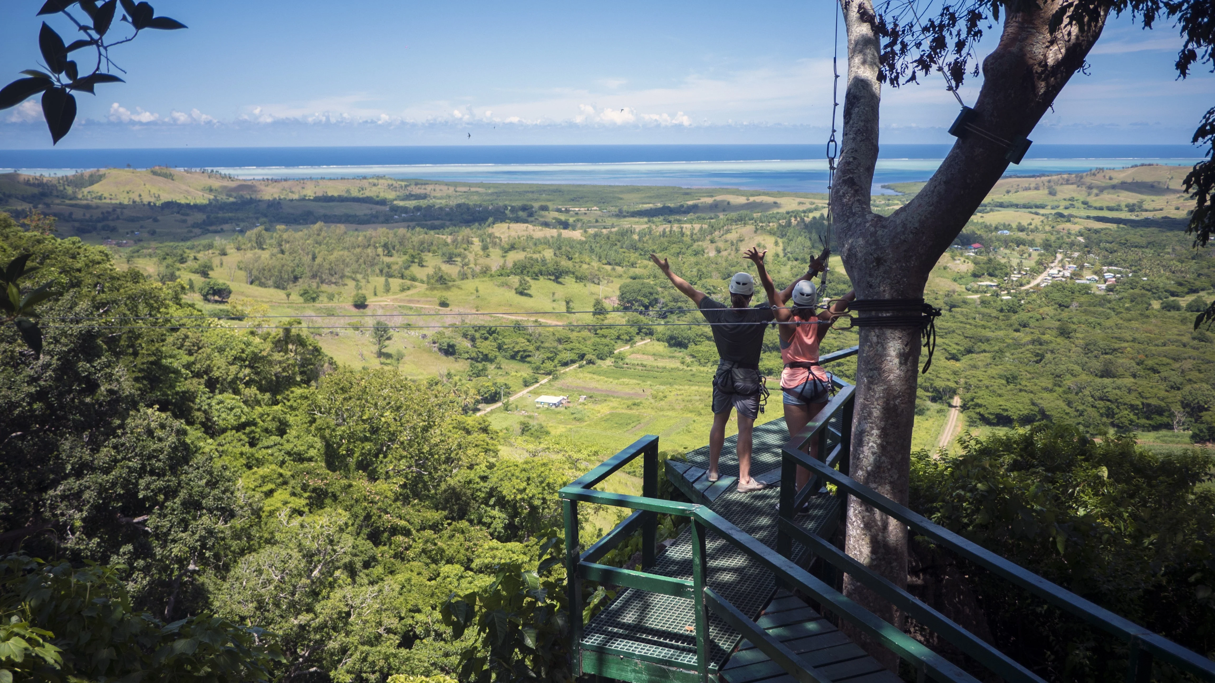 Fiji Zipline and Cave Tour