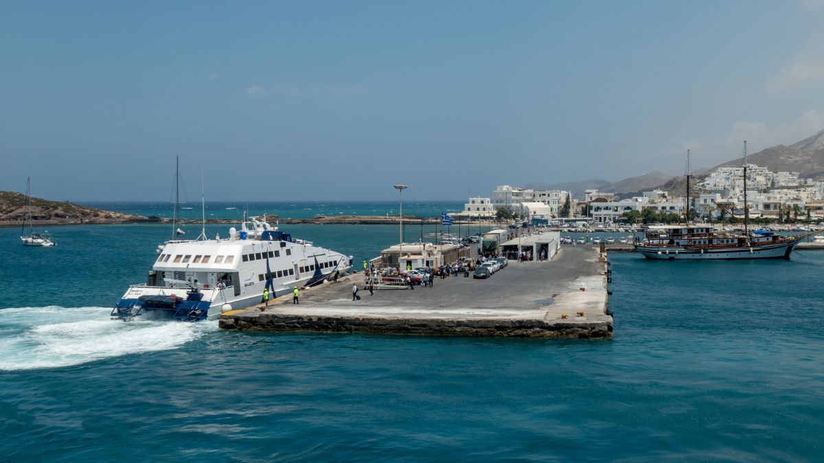 Naxos to Koufonisia Ferry Time