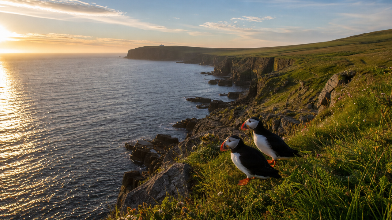 Puffins Shetland Sightings