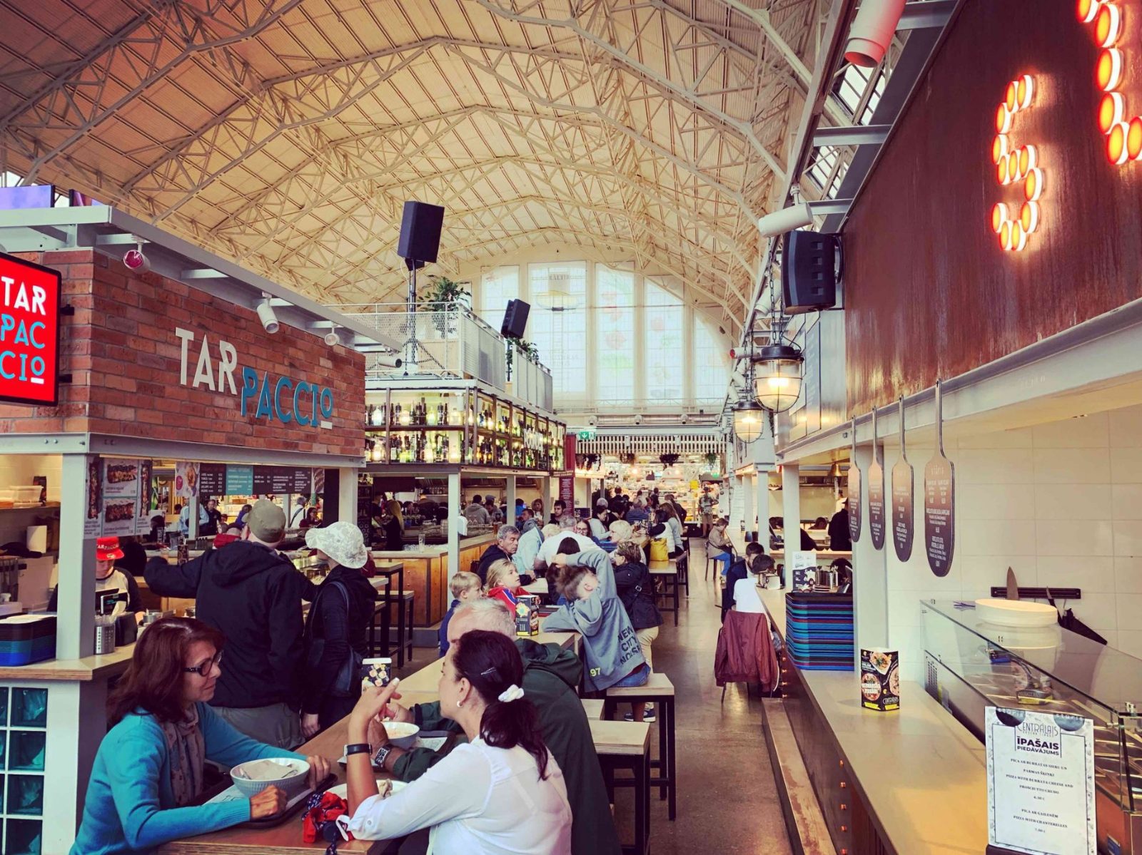 Riga Central Market Food Court