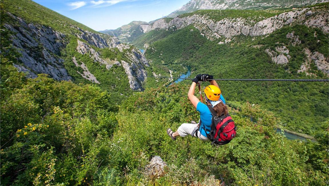 Cetina River Canyon Zipline