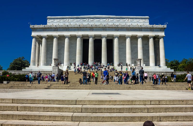Lincoln Memorial und Reflecting Pool