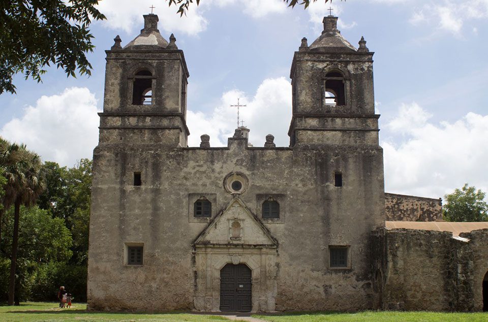 Mission Concepción Twin Bell Towers