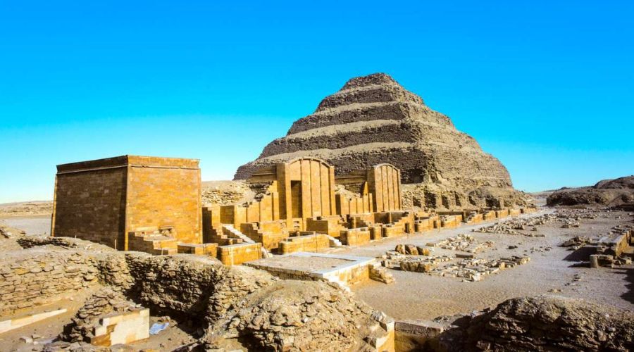 Saqqara, Memphis & Giza Pyramids Combo