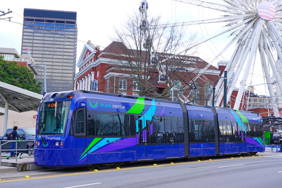 Atlanta Trolley Tour Map
