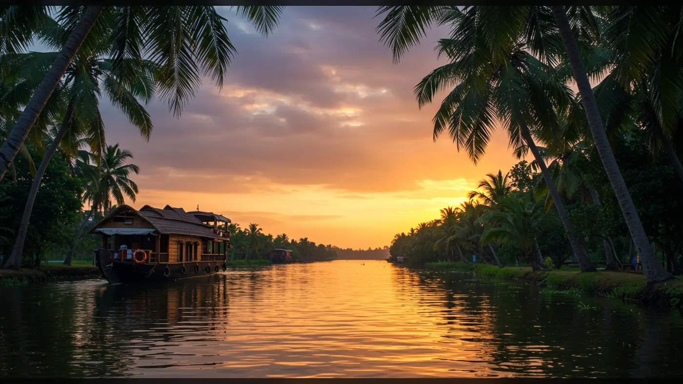 Kochi to Backwaters Distance
