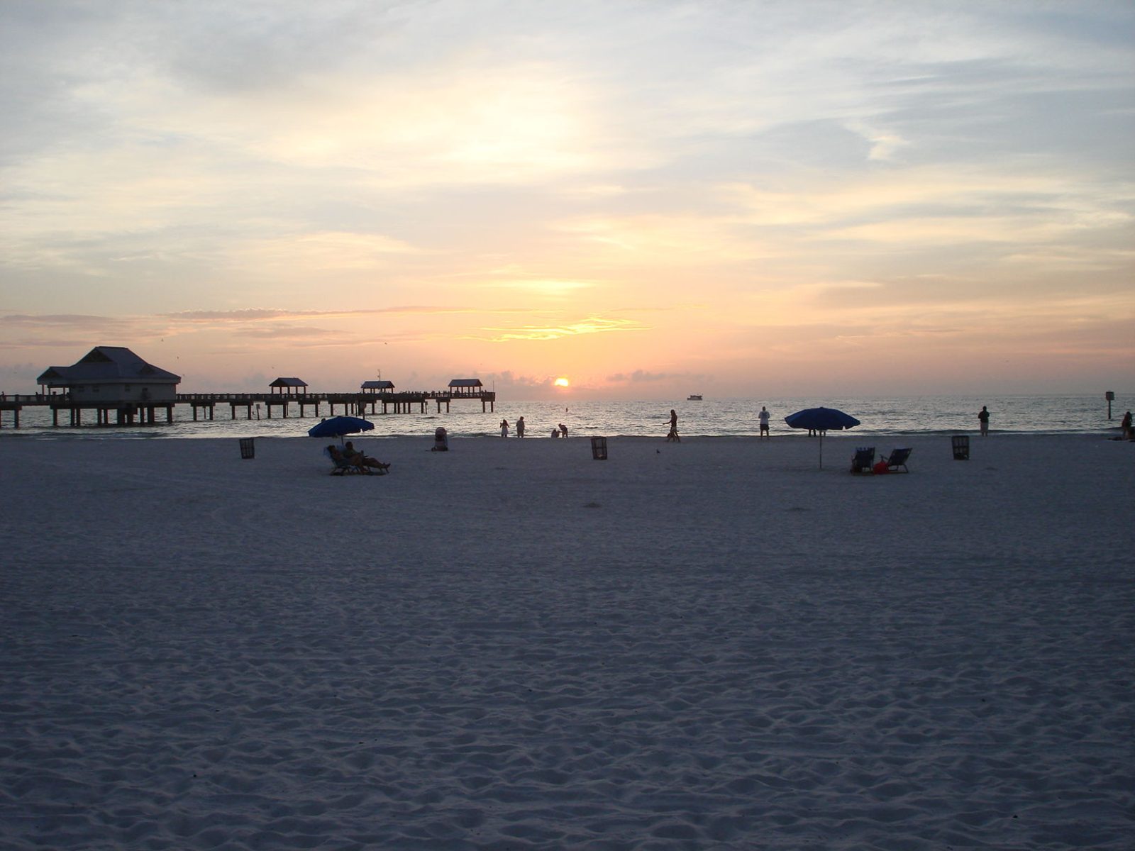 Sunset Clearwater Beach Today